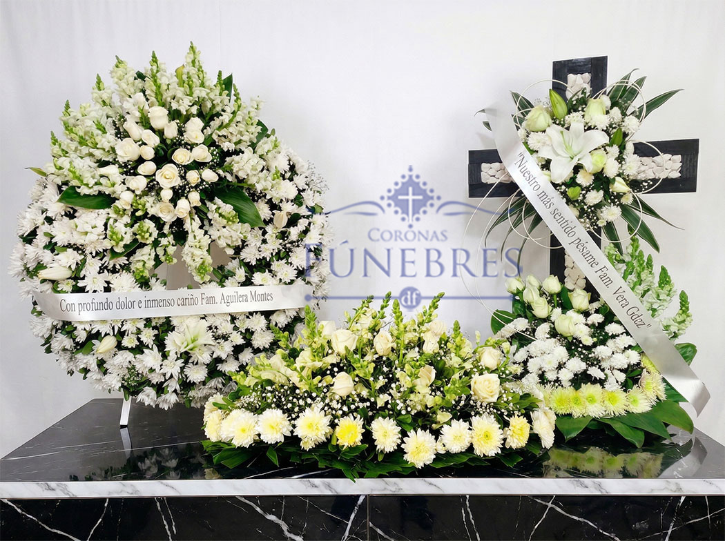 Paquete floral funerario Alexander - Imagen 2