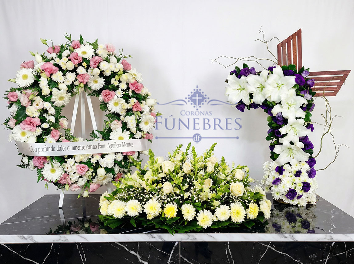 Arreglos florales para funeral Saraí