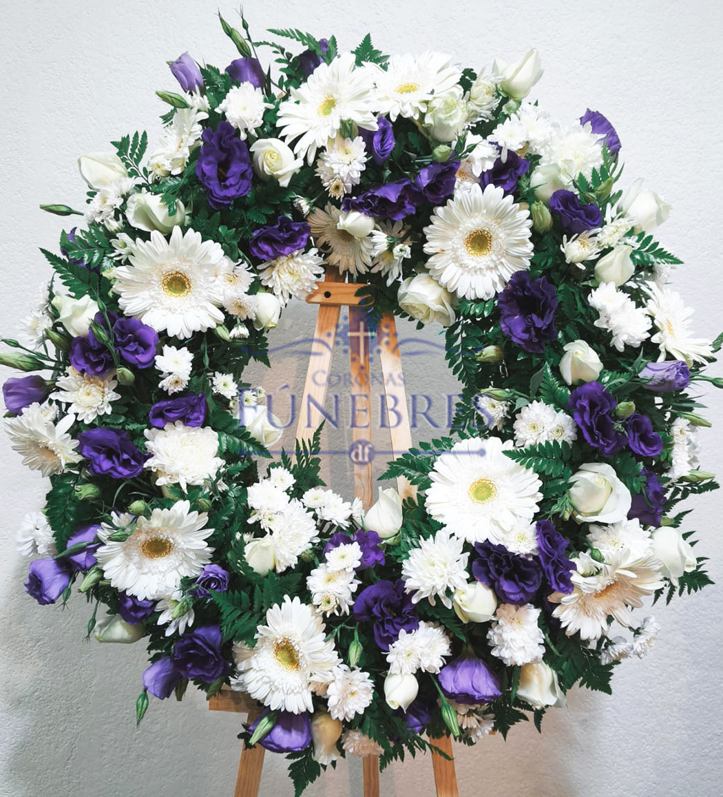 Corona de condolencias Jade
